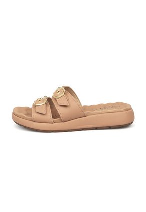 Sandalia Plana Nude Modare