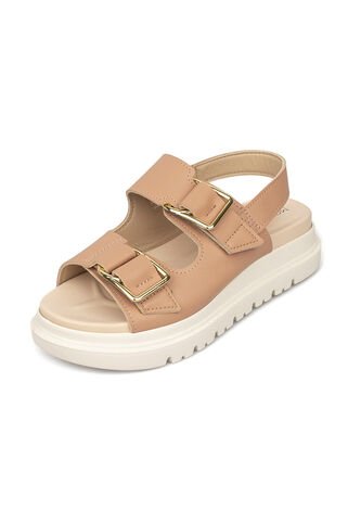 Sandalia Plana Chunky Nude Modare MODARE