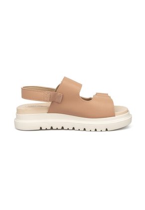 Sandalia Plana Chunky Nude Modare