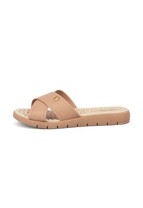Sandalia Plana Nude Napa Floather Modare