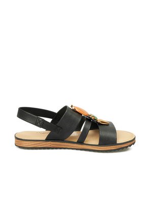 SANDALIA PLANA NATURE NEGRO MODARE