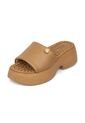 Sandalia Plataforma Café-Camel Modare de MODARE