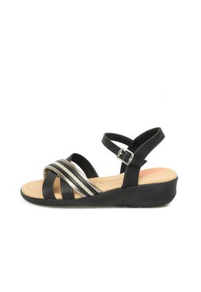 SANDALIA TIRA NEGRO CRISTAL MODARE