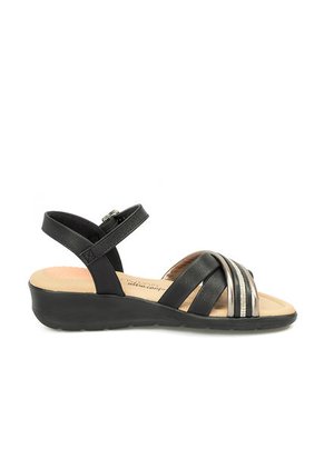 SANDALIA TIRA NEGRO CRISTAL MODARE