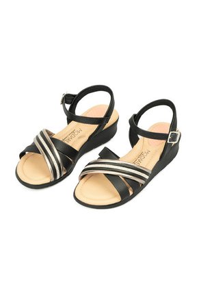 SANDALIA TIRA NEGRO CRISTAL MODARE