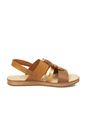 SANDALIA PLANA NATURE CAMEL MODARE de MODARE