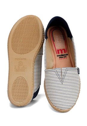 Alpargata Azul Marino-Blanco