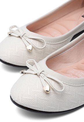 Baleta Marfil-Negro Moleca