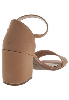 Sandalia Tacón Camel Moleca