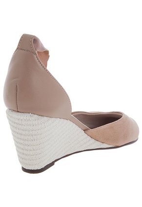 Sandalia Tacón Corrido Rosa Moleca