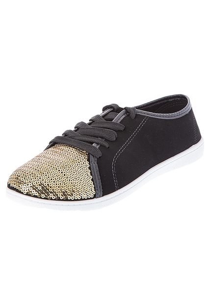 Lifestyle Negro-Dorado Moleca