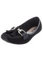Mocasín Negro Moleca de Moleca