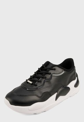 Tenis Negro-Blanco moleca