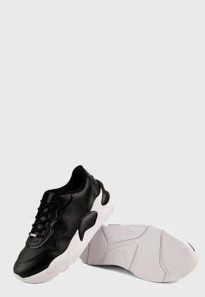 Tenis Negro-Blanco moleca