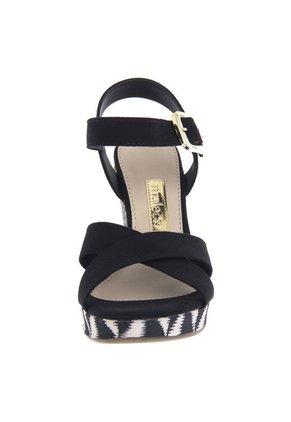 Sandalia Plataforma  Moleca Negro