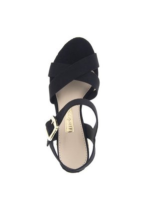 Sandalia Plataforma  Moleca Negro