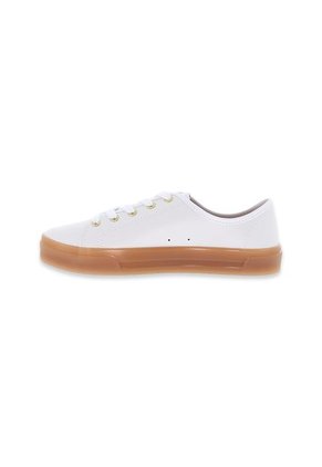 Zapatos Casuales Para Mujer Marca Moleca, Color Blanco
