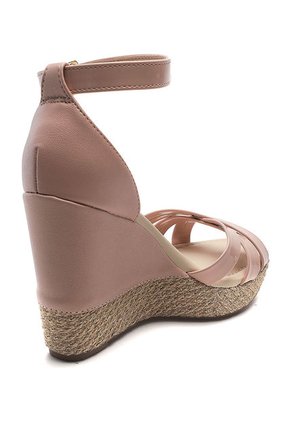 Sandalia Tacón Corrido Rosa moleca