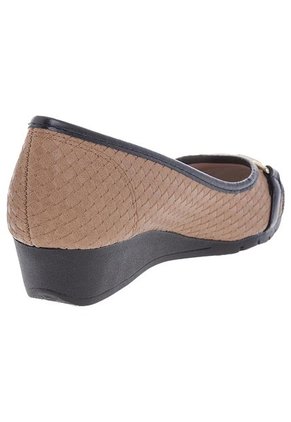 Baleta Camel-Negro Moleca