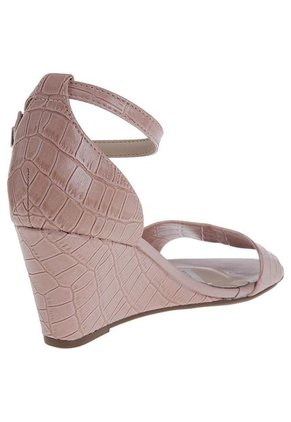 Sandalia Tacón Corrido Rosa Moleca