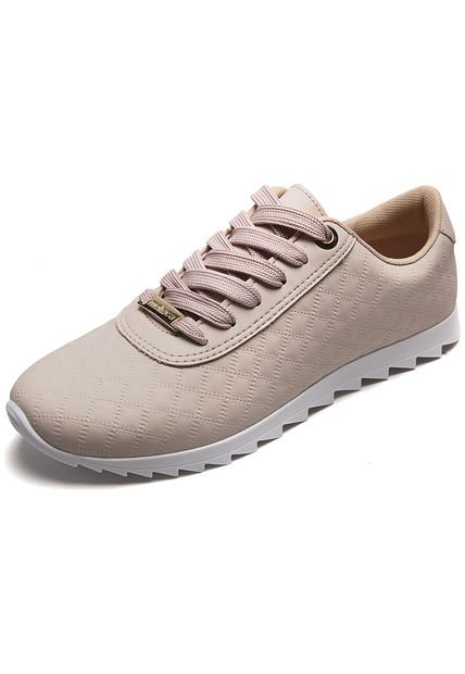 Tenis Beige-Blanco moleca