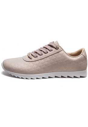 Tenis Beige-Blanco moleca