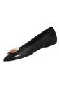 Baleta Hebilla Decorativa Moleca Plana Para Mujer de Moleca