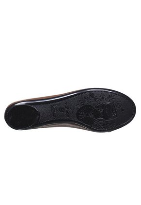 Baleta Marrón Plana Moleca Para Mujer