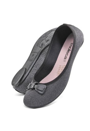Baleta Negro-Plata Moleca