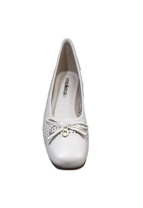 Baleta Moño Decorativo Moleca Plana Para Mujer