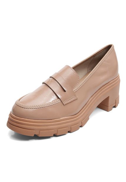 Mocasín Chunky Nude Moleca