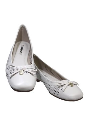 Baleta Moño Decorativo Moleca Plana Para Mujer
