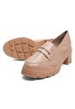 Mocasín Chunky Nude Moleca de Moleca