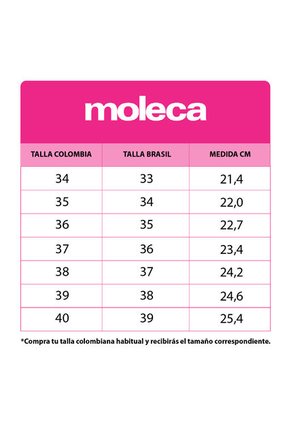 Baleta Magenta Moleca