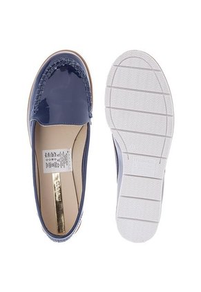 Mocasín Azul Marino Moleca