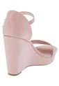 Sandalia Tacón Corrido Rosa Moleca de Moleca