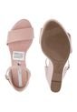 Sandalia Tacón Corrido Rosa Moleca de Moleca