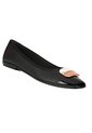 Baleta Hebilla Decorativa Moleca Plana Para Mujer de Moleca