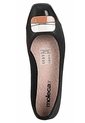 Baleta Hebilla Decorativa Moleca Plana Para Mujer de Moleca