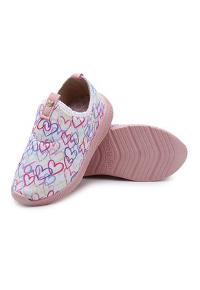 Tenis Lifestyle Blanco-Multicolor Molekinha