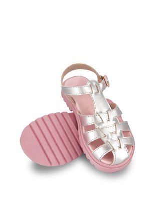 Sandalia Plateada Molekinha