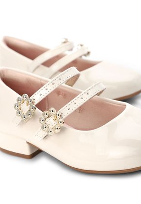 Zapato Casual Marfil-Dorado Molekinha