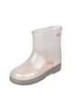 Bota Media Infantil Niña Cristal-Plata Molekinha de Molekinha