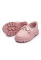 Mocasín Palo Rosa-Dorado Molekinha de Molekinha