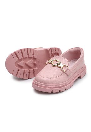Mocasín Palo Rosa-Dorado Molekinha