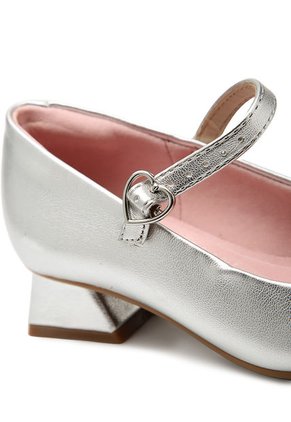 Zapato Casual Plateado Molekinha