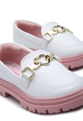 Mocasín Palo Rosa-Dorado Molekinha