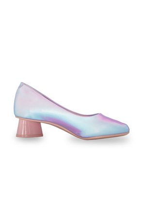 Zapato Tacón Multi Azul  Molekinha