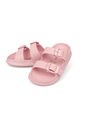 Sandalia Plana Infantil Niña Rosa EVA Molekinha de Molekinha