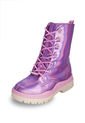Bota Casual Rosada Holografica Molekinha de Molekinha